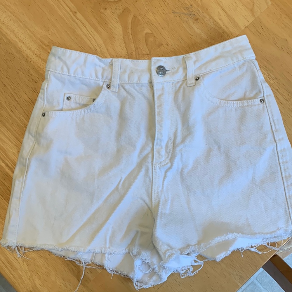 Topshop jean shorts